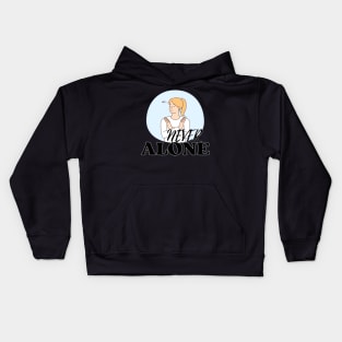 No! Never Alone Kids Hoodie